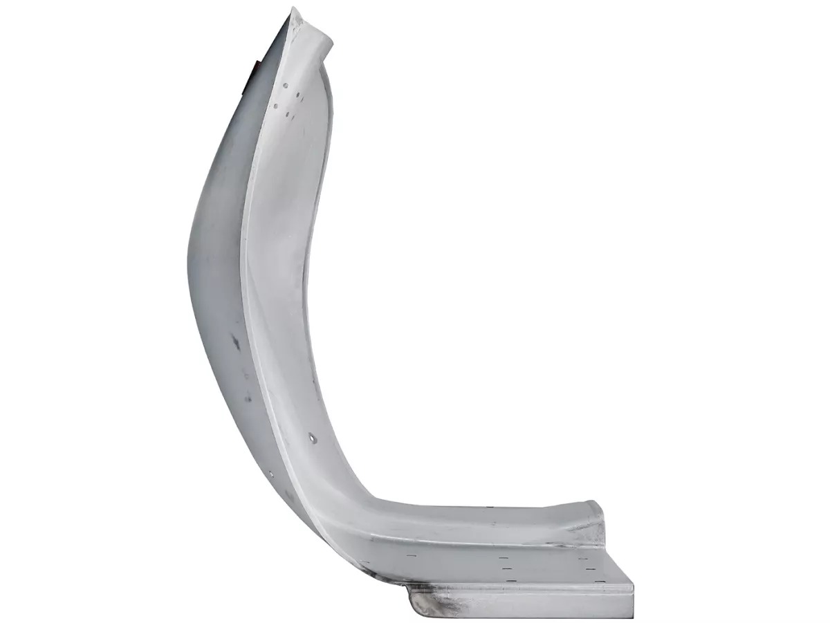 Leg shield -IMPORT- Lambretta DL, GP - oiled sheet metal - pressed in one piece