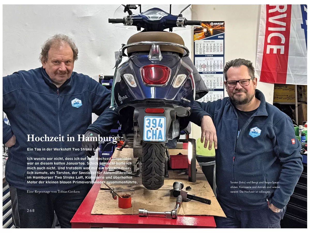 VESCOO 2 Yearbook for Vespa fans and Ape friends, 272 pages, hardcover, 16 x 23.5 cm - Language: German