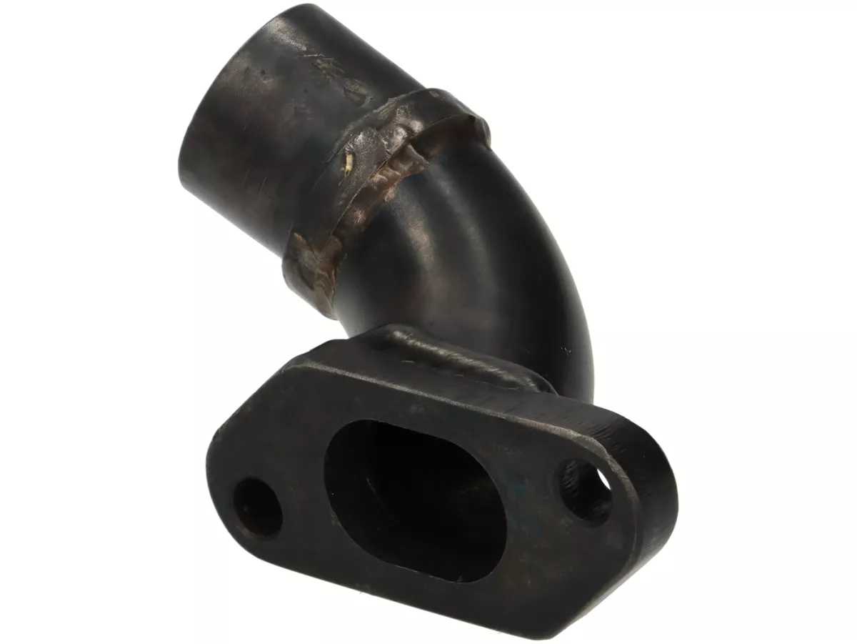 Manifold knalpot -BREZZI SAMUELE- Lambretta Lui, Vega 75s & 75SL / Lubematic