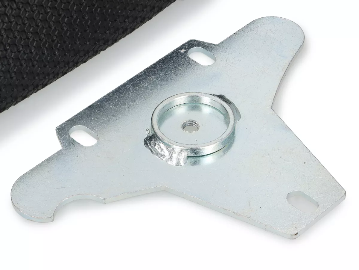 Zitbank -NISA Golden Girl- Vespa Largeframe PX, Sprint, TS, GT/GTR, VBB - Zwart/Goud