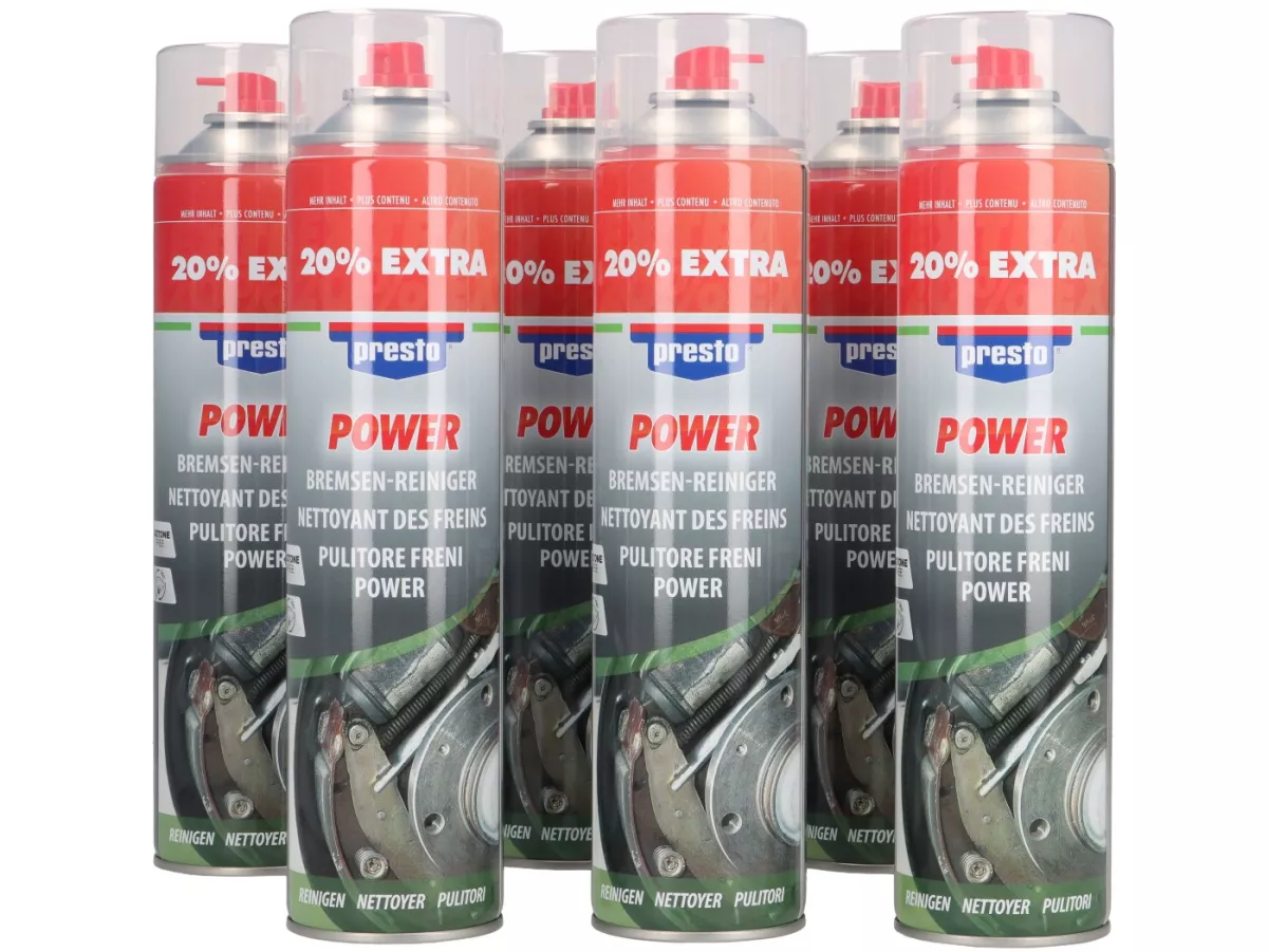 Brake cleaner -PRESTO- 600ml - PU 6