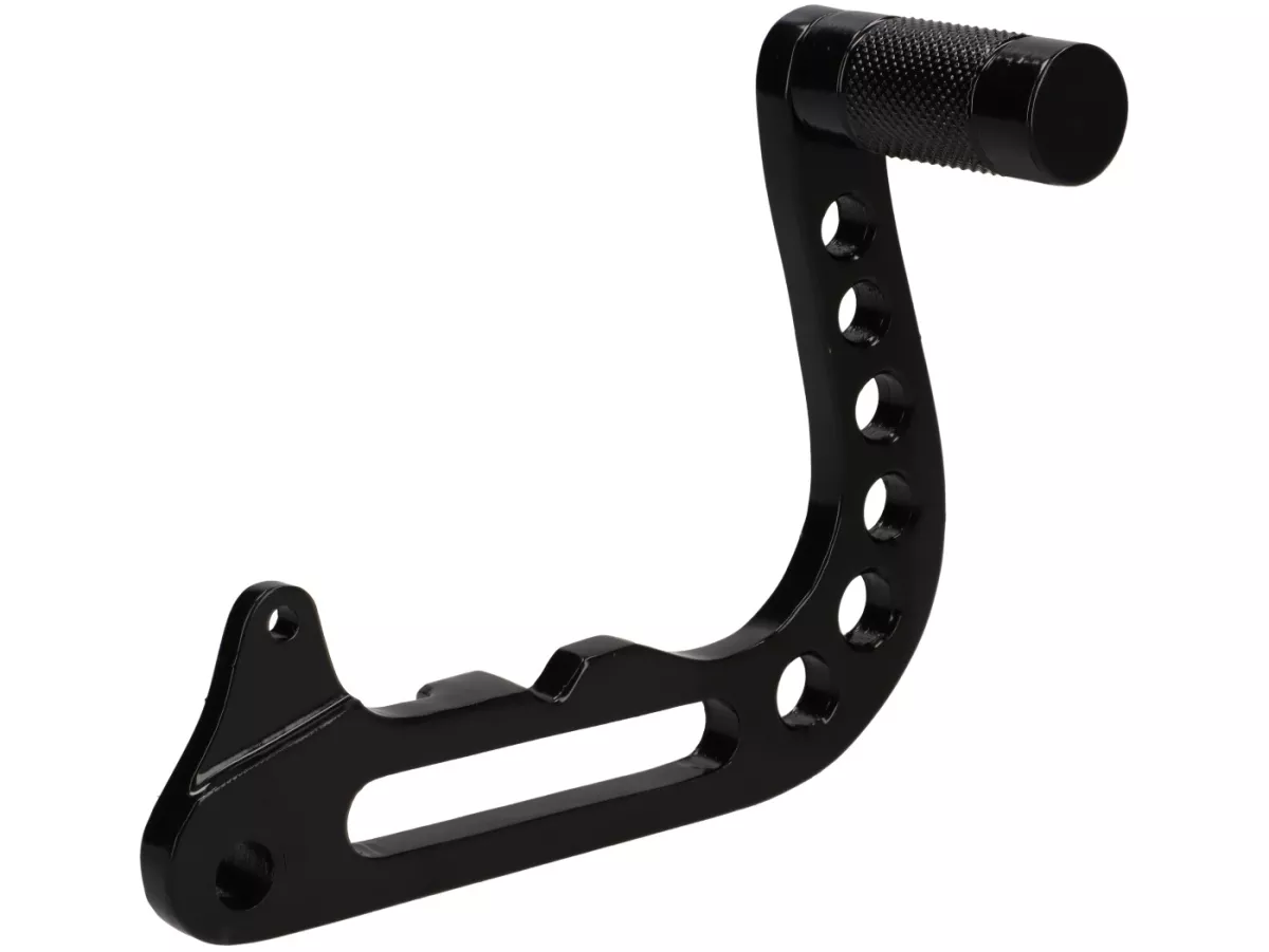 Bromspedal -SPAQ- Lambretta LI (Serie 3), LIS, SX, TV (Serie 3), DL, GP - svart/svart