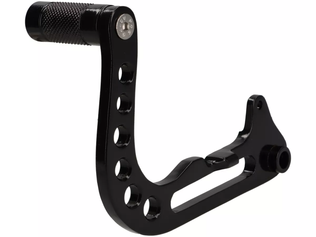 Bromspedal -SPAQ- Lambretta LI (Serie 3), LIS, SX, TV (Serie 3), DL, GP - svart/svart