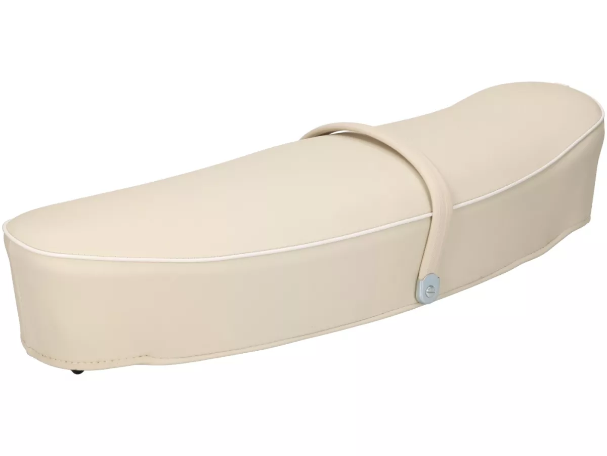 Seat -SKY- Vespa V50, PV125, ET3 - without lock - white (ivory)
