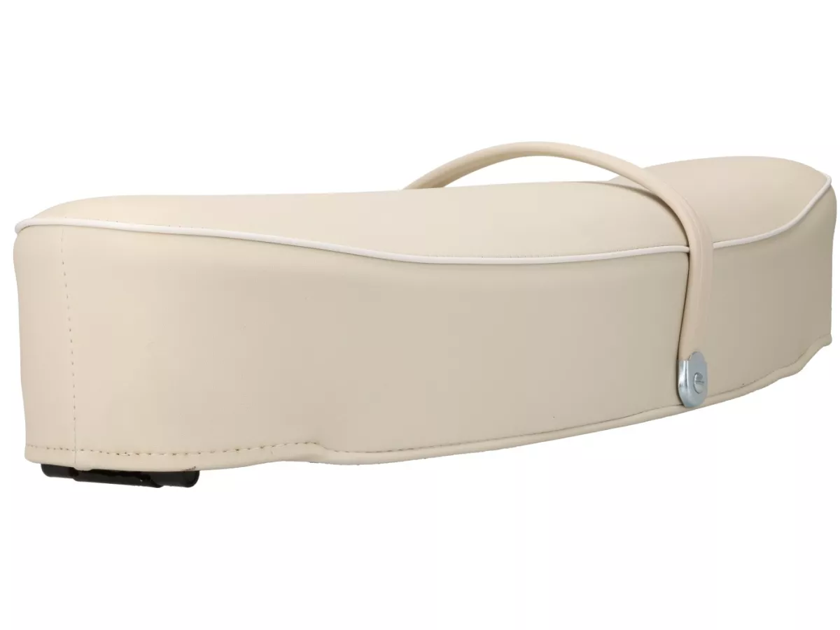 Seat -SKY- Vespa V50, PV125, ET3 - without lock - white (ivory)