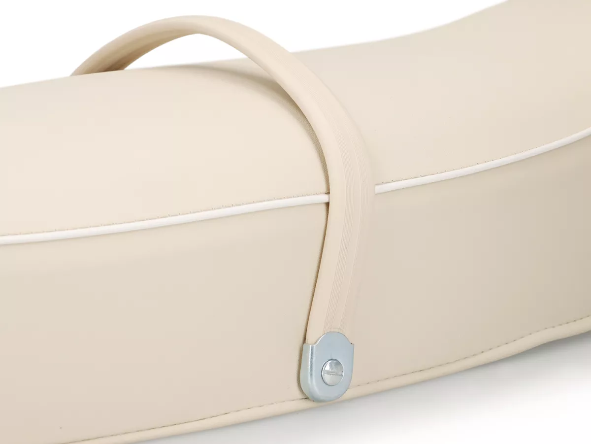 Seat -SKY- Vespa V50, PV125, ET3 - without lock - white (ivory)