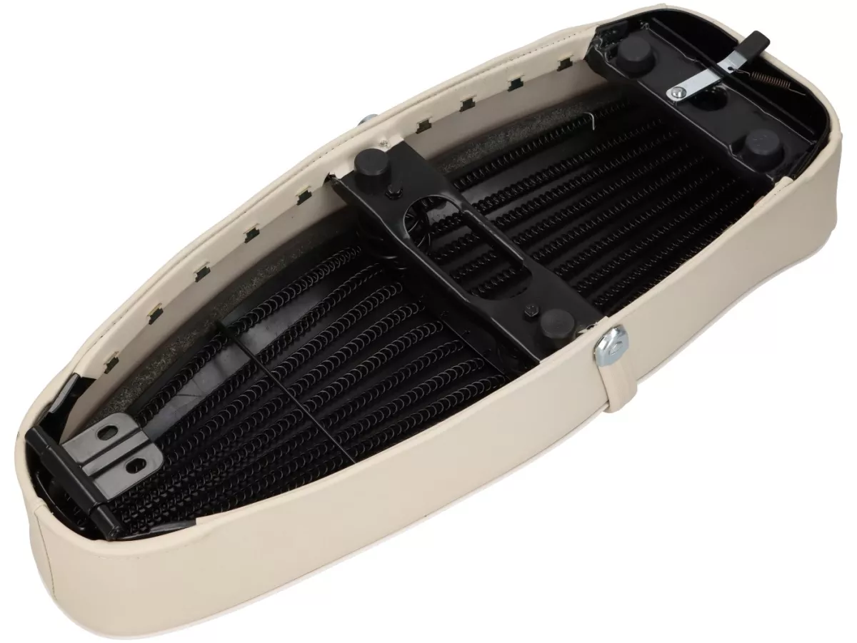 Seat -SKY- Vespa V50, PV125, ET3 - without lock - white (ivory)