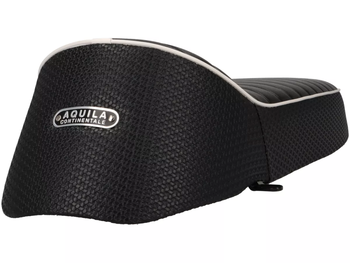 Kursi -SC ANCELLOTTI- Vespa PX - Hitam - Rangka GRP