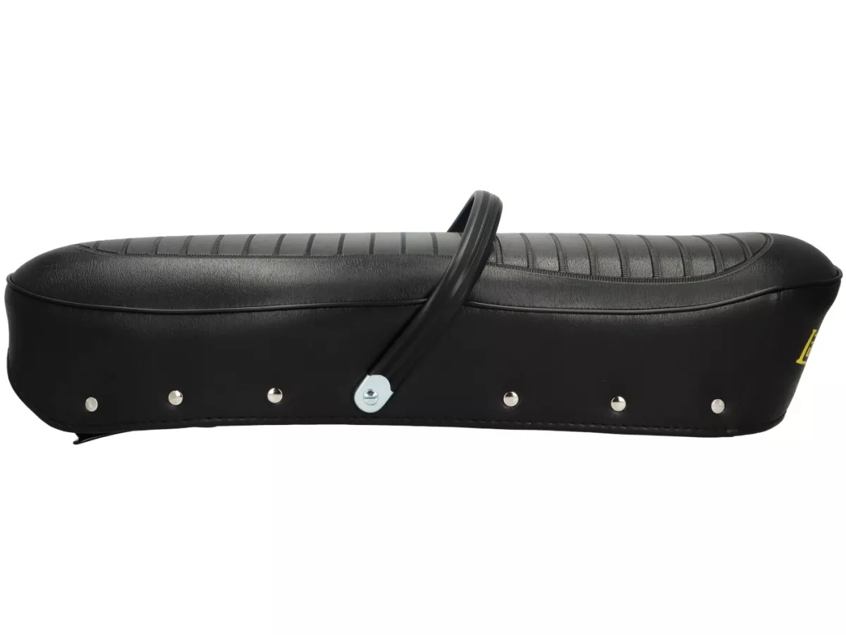 Seat SIL (Scooter India Limited) -MADE IN ITALY- Lambretta DL, GP - black