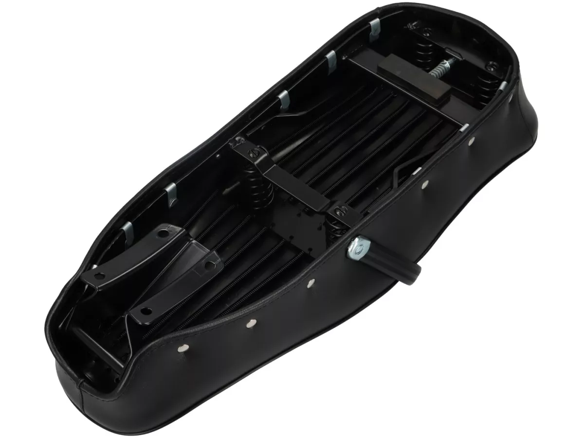 Seat SIL (Scooter India Limited) -MADE IN ITALY- Lambretta DL, GP - black