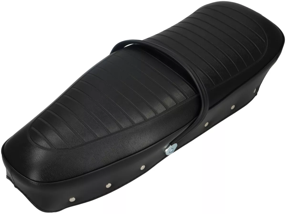 Seat SIL (Scooter India Limited) -MADE IN ITALY- Lambretta DL, GP - black