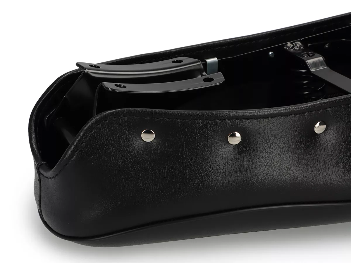 Seat SIL (Scooter India Limited) -MADE IN ITALY- Lambretta DL, GP - black