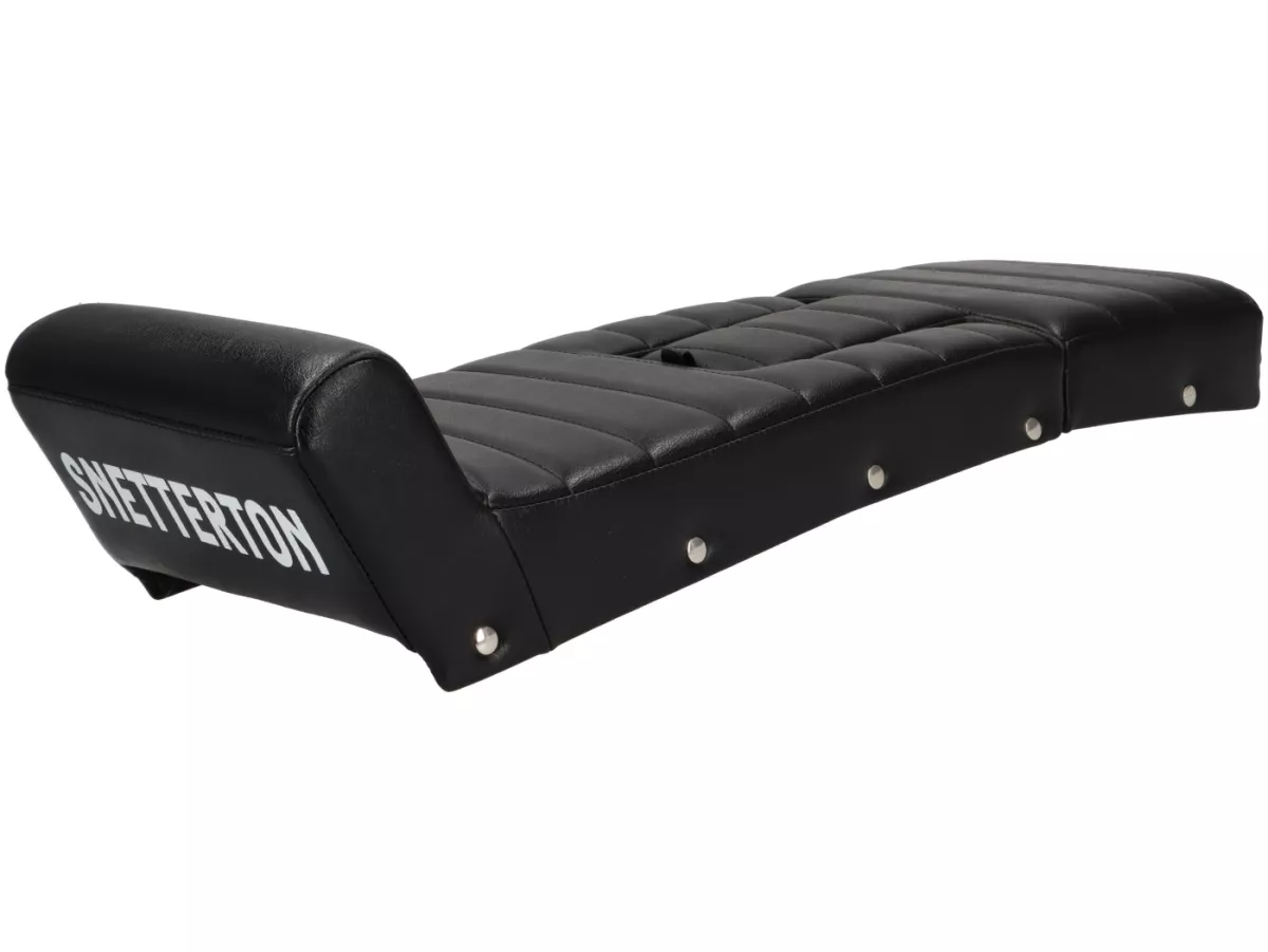 Seat SNETTERTON -MADE IN ITALY- Lambretta Series 1-3 - black