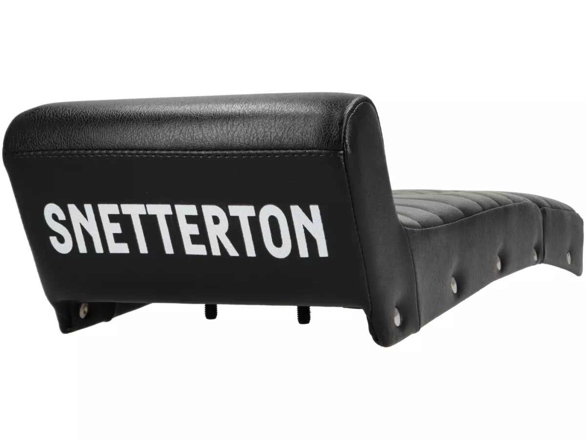 Seat SNETTERTON -MADE IN ITALY- Lambretta Series 1-3 - black