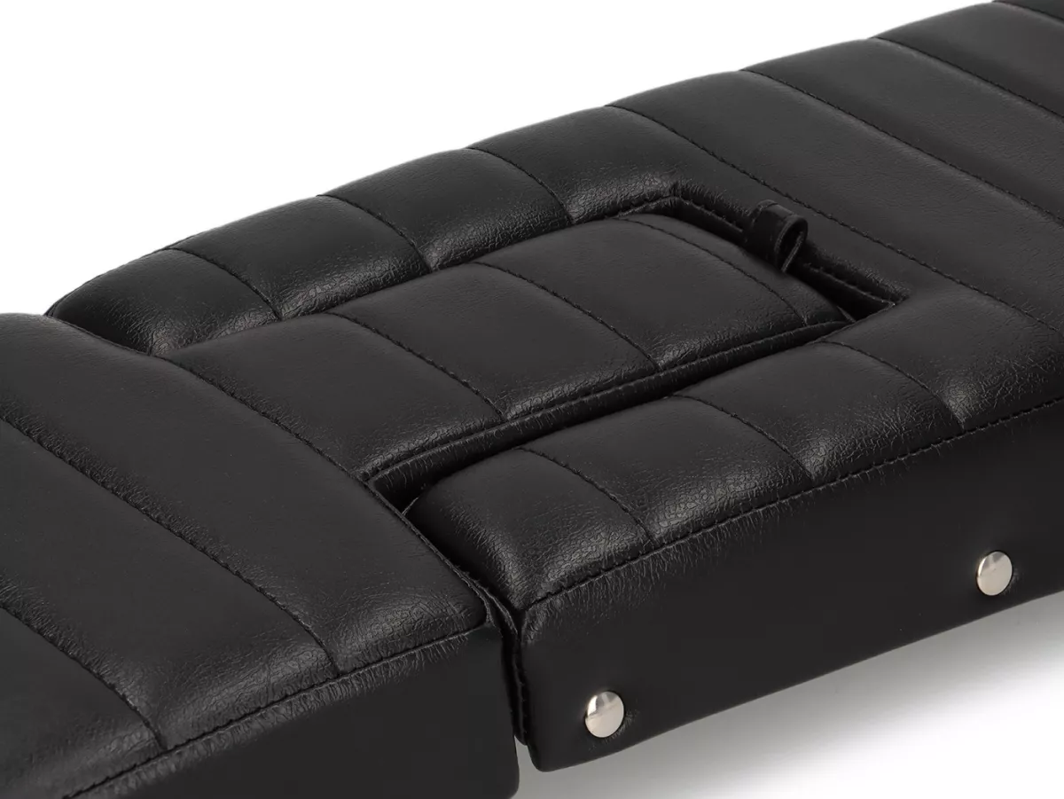 Seat SNETTERTON -MADE IN ITALY- Lambretta Series 1-3 - black