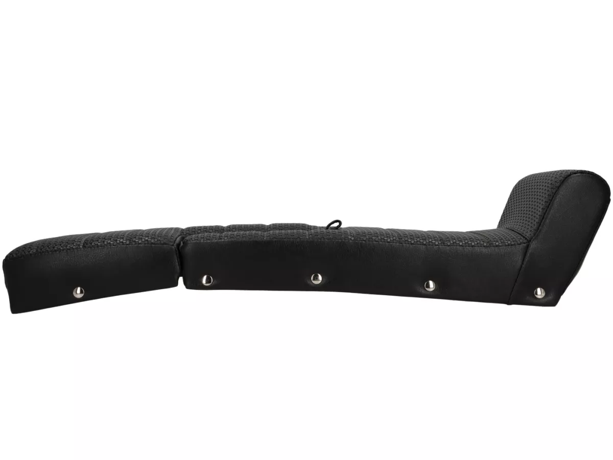 Seat SNETTERTON Alfatex -MADE IN ITALY- Lambretta Series 1-3 - black