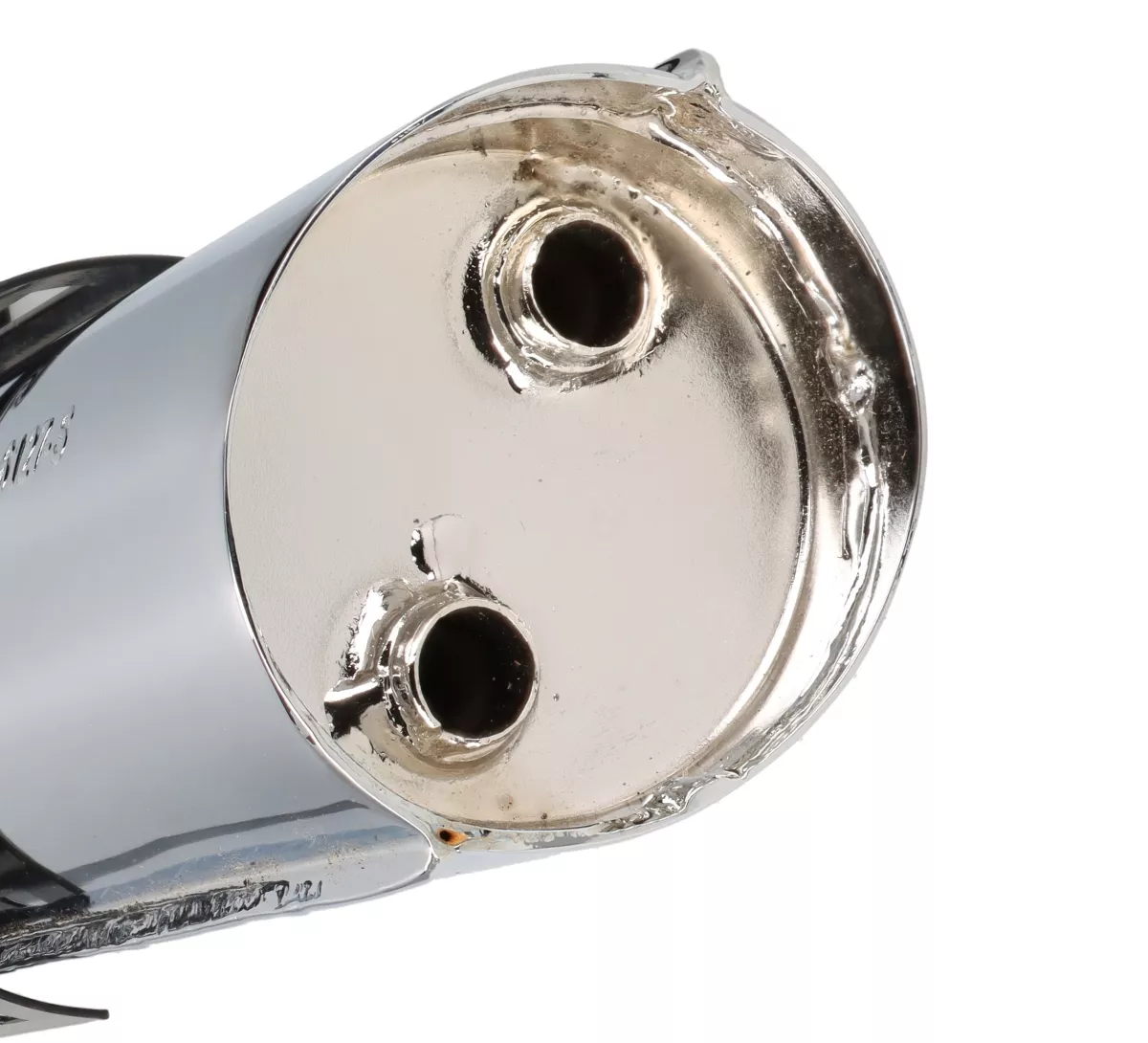 Knalpot -BREZZI SAMUELE- EVO3 RS Lambretta Lui, Vega 75S, 75SL, Lubematic - Racing / Sport CP105, CP135 Cylinder