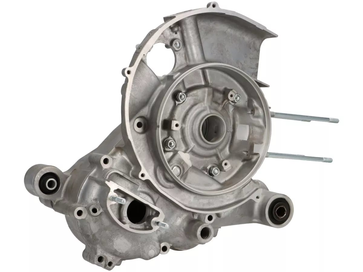Cárter motor -OEM admisión válvula rotativa, Elestart, sin lubricación separada- Vespa PX125, PX150