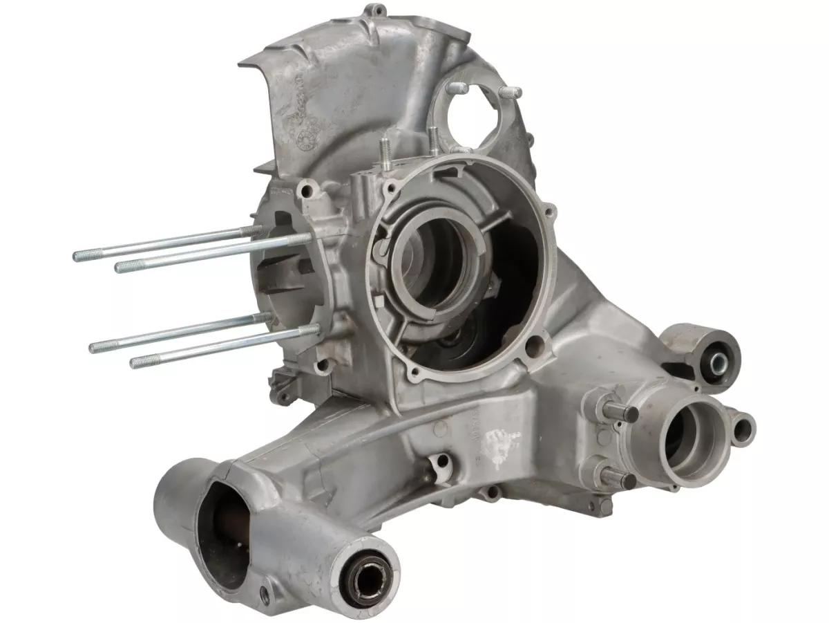 Cárter motor -OEM admisión válvula rotativa, Elestart, sin lubricación separada- Vespa PX125, PX150