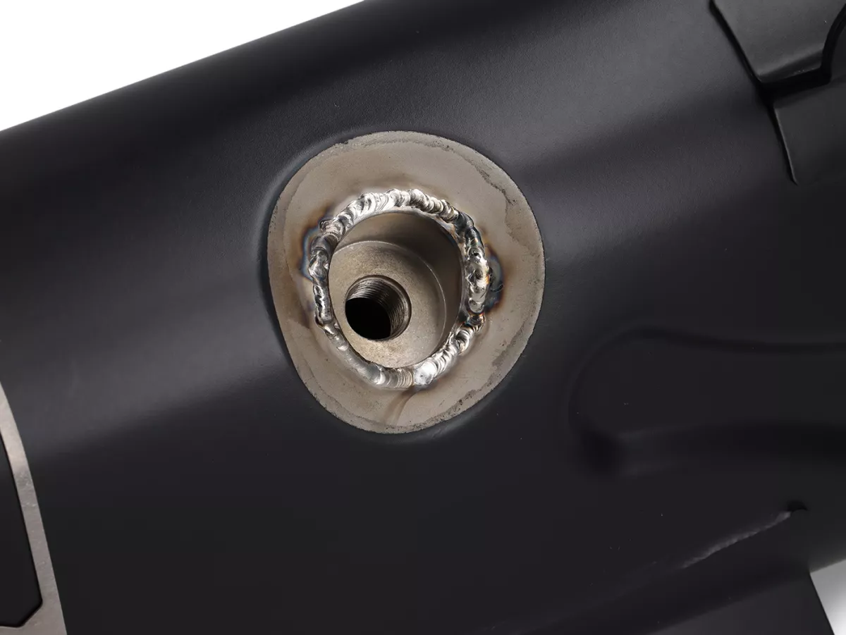 Echappement -AKRAPOVIC Black Slip-On Line (SS)- Vespa GTS HPE 310 Euro 5+ - Acier inox noir