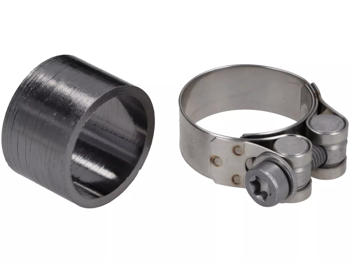 Echappement -AKRAPOVIC Black Slip-On Line (SS)- Vespa GTS HPE 310 Euro 5+ - Acier inox noir