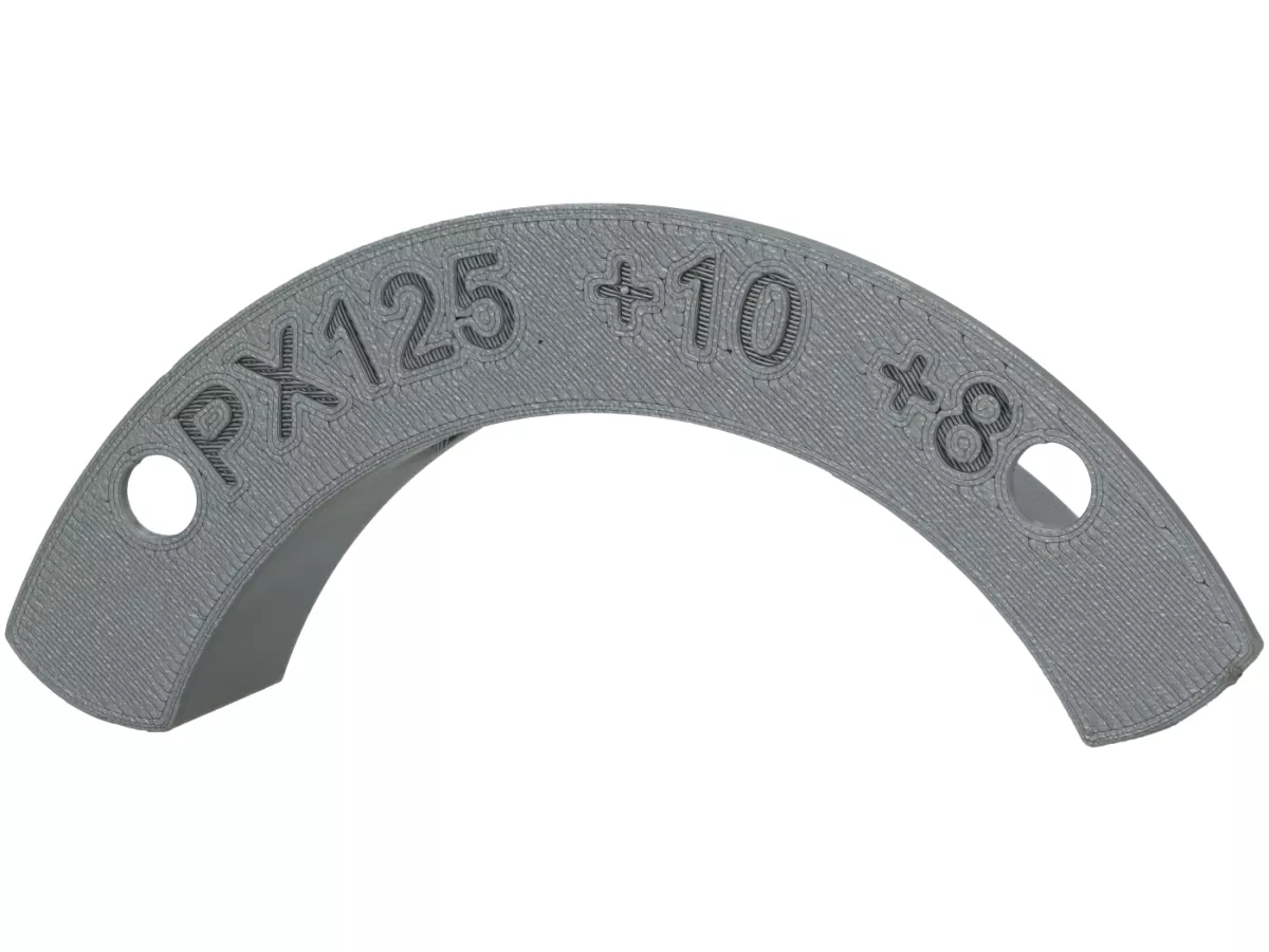 Plantilla de fresado válvula rotativa de admisión -bgm Pro- motores Vespa de 3 canales, +10° desde el PMS/ +8° hasta el PMS, Vespa PX125, PX150, LML 2T, Sprint Veloce