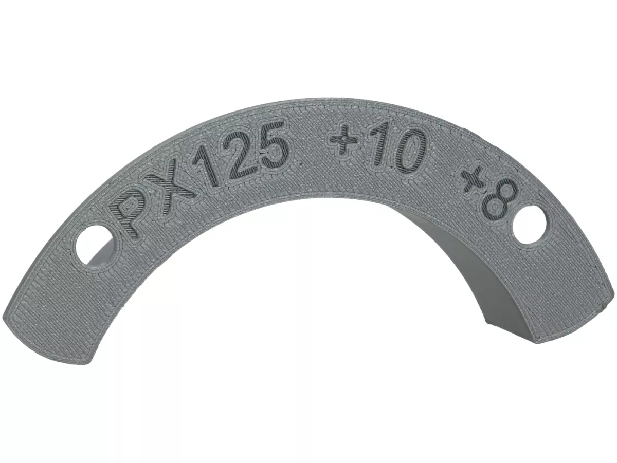 Plantilla de fresado válvula rotativa de admisión -bgm Pro- motores Vespa de 3 canales, +10° desde el PMS/ +8° hasta el PMS, Vespa PX125, PX150, LML 2T, Sprint Veloce
