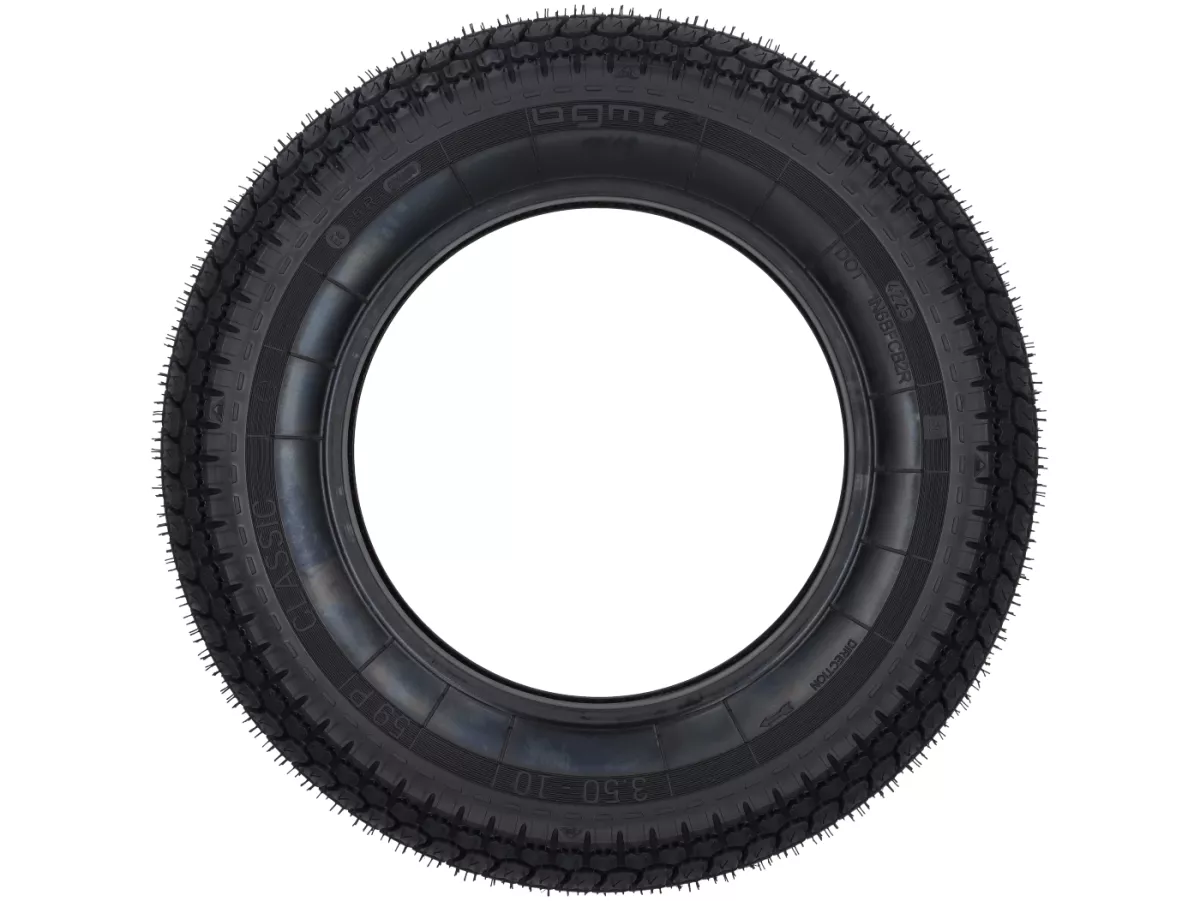 Banden -BGM Classic (Made in Germany by Heidenau)- 3.50 - 10 inch TT/TL 59P 150 km/u (versterkt)