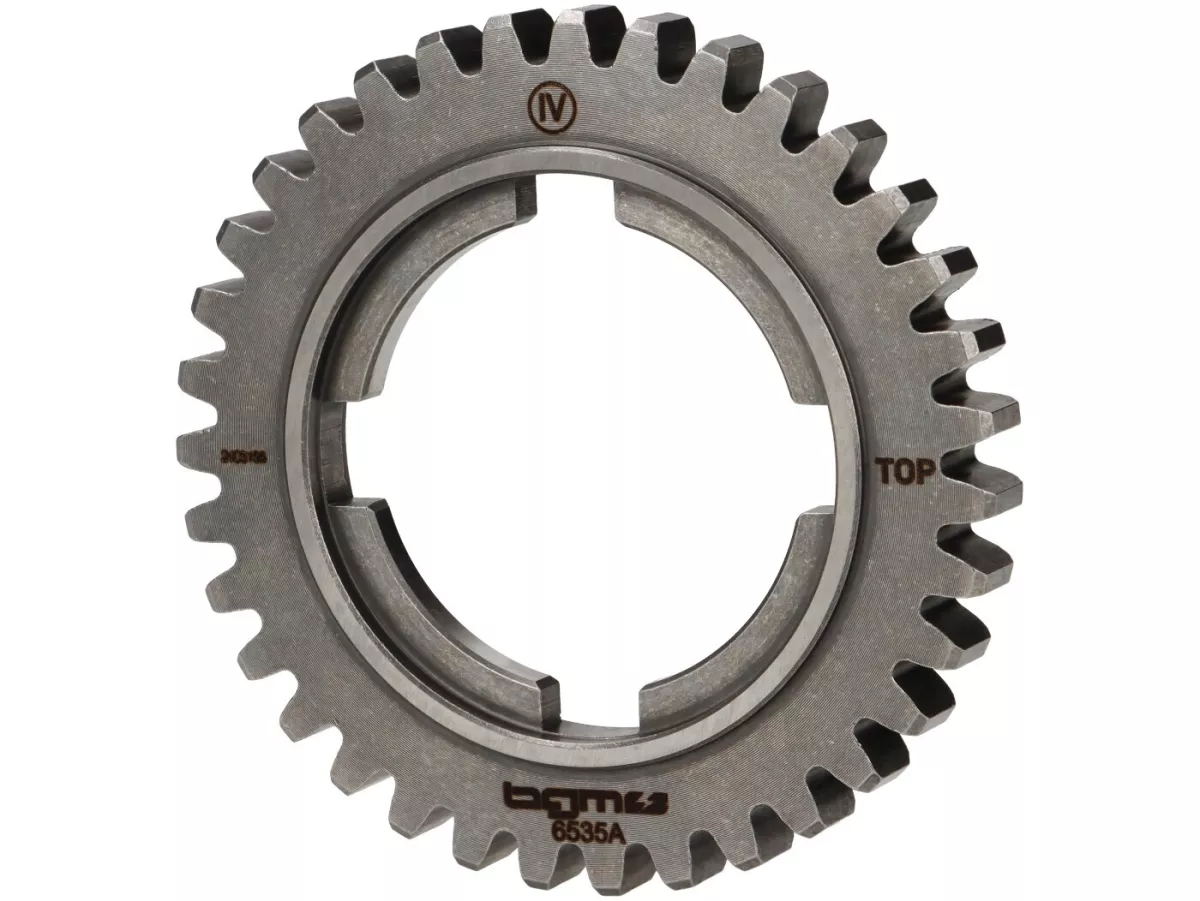 4° ingranaggio -BGM PRO Torquemaster, tipo vecchio- Vespa PX200 (-1984), Rally180/200 - 4° ingranaggio lungo per PX125-150 (1982-1984) - 35 denti