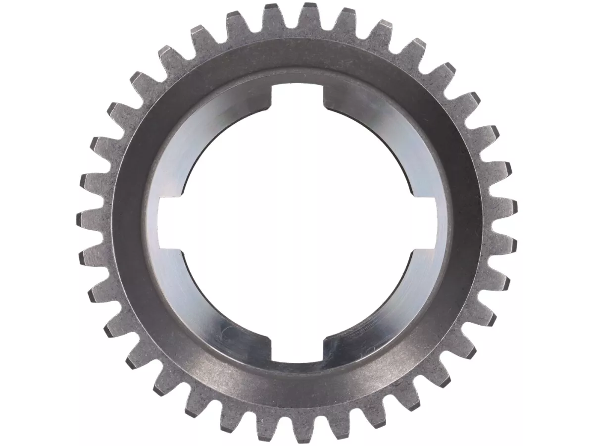 4th speed gear cog -BGM PRO Torquemaster, type EFL- Vespa PX200 (1984-), Cosa200 - long 4th gear for PX125-150 (1984-), T5 125cc, Cosa125-150, LML Star/Stella125/150 2-stroke - 35 teeth