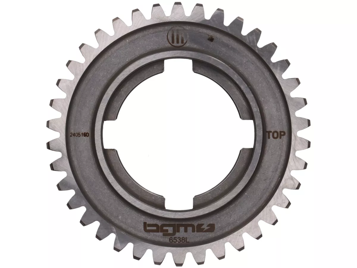 Rapport 3 -BGM PRO Torquemaster, type Lusso- Vespa PX125-200 (1984-), T5 125cc, Cosa125-200, LML Star/Stella125/150 2 temps - 38 dents