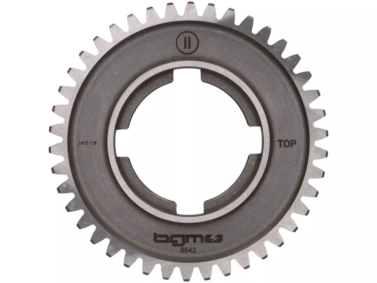 vitesse 2 -BGM PRO Torquemaster, type Lusso + type alt- Vespa PX125-200 (1984-), T5 125cc, Cosa125-200, LML Star/Stella125/150 2 temps - convient aussi à PX125-200 (-1984), Rally180/200 - 42 dents