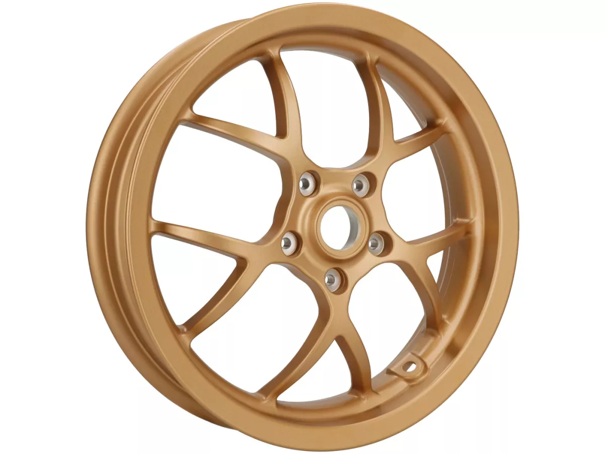 Wiel -BGM PRO SPORT - 3.00-13 inch - Vespa GTS, GTS Super, GTV, Sei Giorni, GT 60, GT, GT L 125-310cc - mat goud