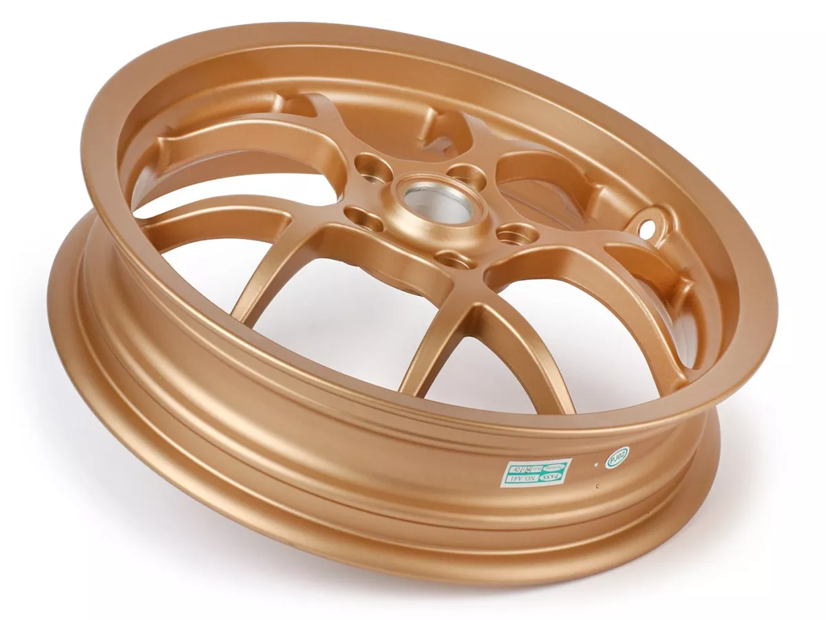 Wiel -BGM PRO SPORT - 3.00-13 inch - Vespa GTS, GTS Super, GTV, Sei Giorni, GT 60, GT, GT L 125-310cc - mat goud