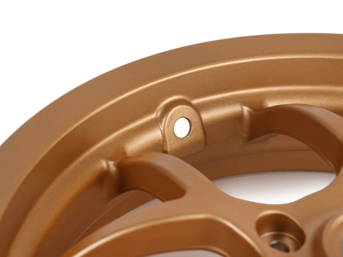 Wiel -BGM PRO SPORT - 3.00-13 inch - Vespa GTS, GTS Super, GTV, Sei Giorni, GT 60, GT, GT L 125-310cc - mat goud