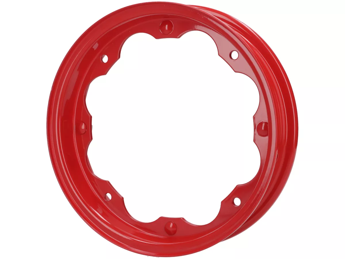 Rim -BGM ORIGINAL- Lambretta LI Series 1-3, LI S, SX, TV Series 2-3 - red