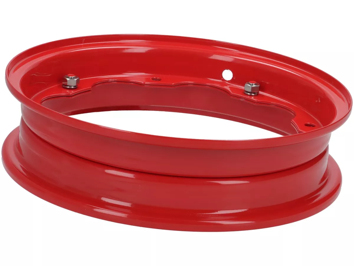 Rim -BGM ORIGINAL- Lambretta LI Series 1-3, LI S, SX, TV Series 2-3 - red