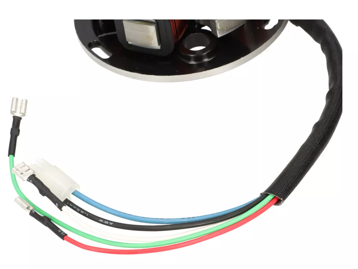 Pengapian -Pelat dasar BGM PRO ProRev- Vespa PX Lusso (juga untuk rumah mesin dengan Elestart) - 5 kabel