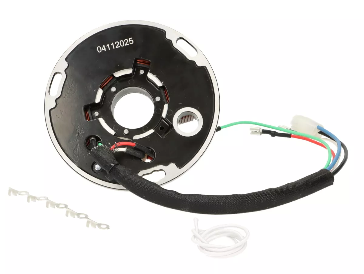 Pengapian -Pelat dasar BGM PRO ProRev- Vespa PX Lusso (juga untuk rumah mesin dengan Elestart) - 5 kabel