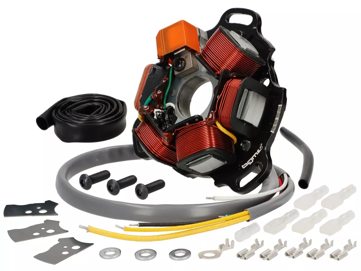 Ontsteking -BGM PRO bodemplaat DC (kan ook als wisselstroom worden gebruikt)- Lambretta elektronische ontsteking