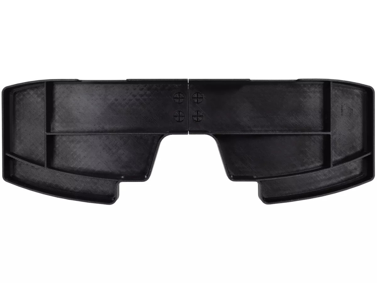 Luggage compartment shelf -C&C- Vespa T5, PX old, PX Lusso, Arcobaleno, LML Star, Stella - black