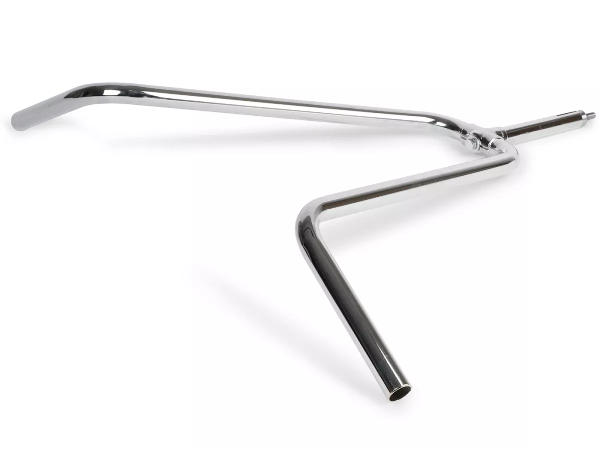 Stuur -CUPPINI- Ø22mm- hoog stuur chopper - Ciao, Garelli - hoekig - chroom