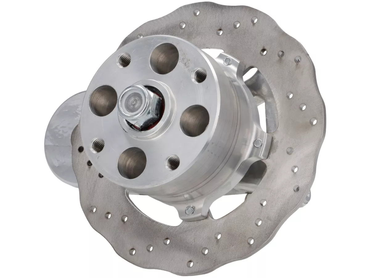 Front disc brake set -DEXTER RACING Classic- Vespa V50 N-L-R four-hole rim - aluminum
