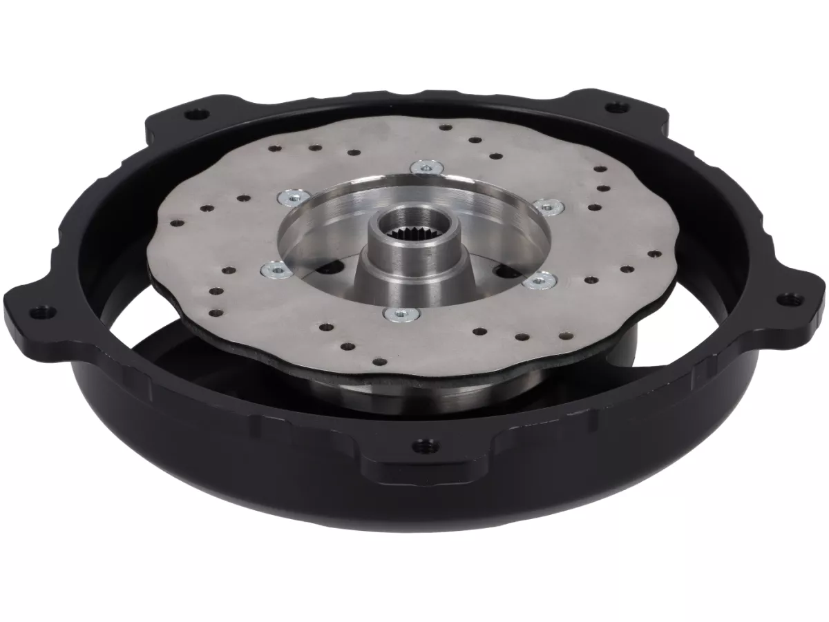 Skivbromssats bak -DEXTER RACING- Vespa V50, 50 Special, 50SR, SS50, SS90, V90, PV125, ET3 -Black Edition