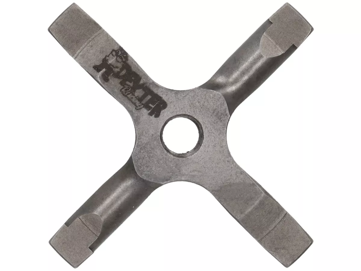 Växelkors -DEXTER RACING- förstärkt för Vespa PX Lusso (1984-), PX80, PX125, PX150, PX200 - 80 cc (V8X1T från nr 100231), 125 cc (VNX2T från nr 232053), 150 cc (VLX1T från nr 624302), 200 cc (VSX1T från nr 315267), T5 125cc, Cosa