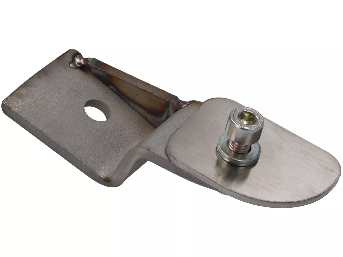 Stoßdämpferadapter hinten -DEXTER RACING- Vespa Smallframe V50, PV125, ET3 - zur Verlegung des Stoßdämpfers bei Verwendung von Resonanzauspuffanlagen