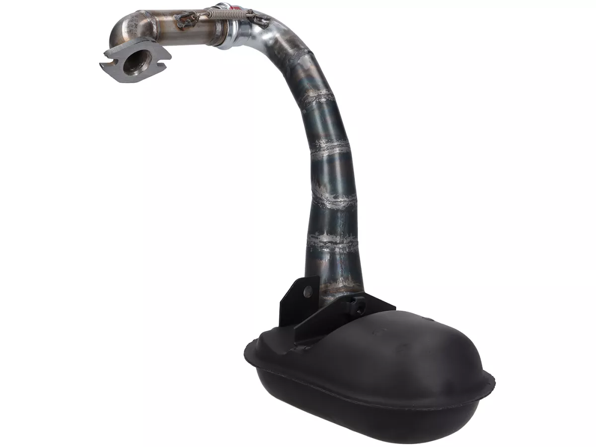 Echappement -DEXTER RACING- boîte moderne Ø28mm- Vespa Smallframe PK 50/80/125 et HP