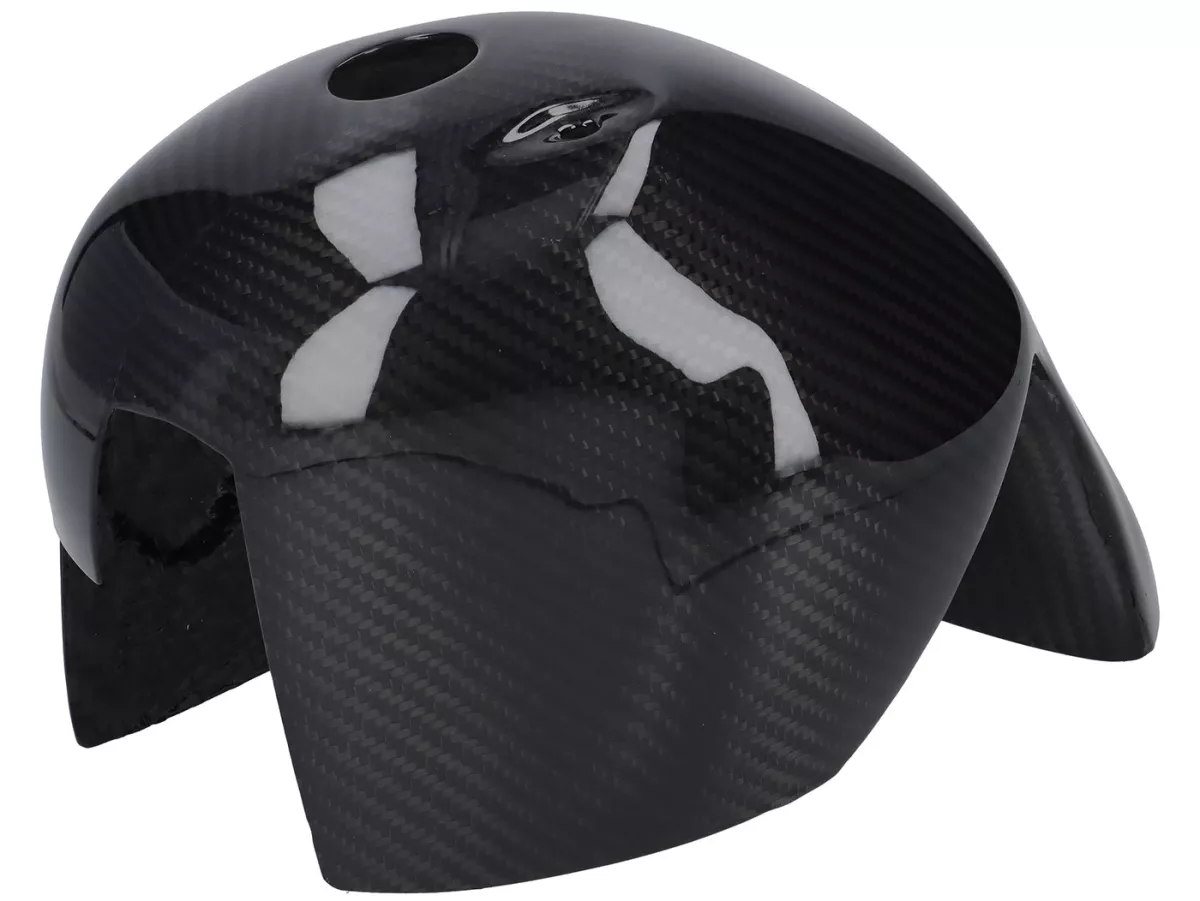 Cilinderdeksel -EGIG PERFORMANCE 205/220cc, materiaal: carbon Vespa PV125, ET3 125, PK125