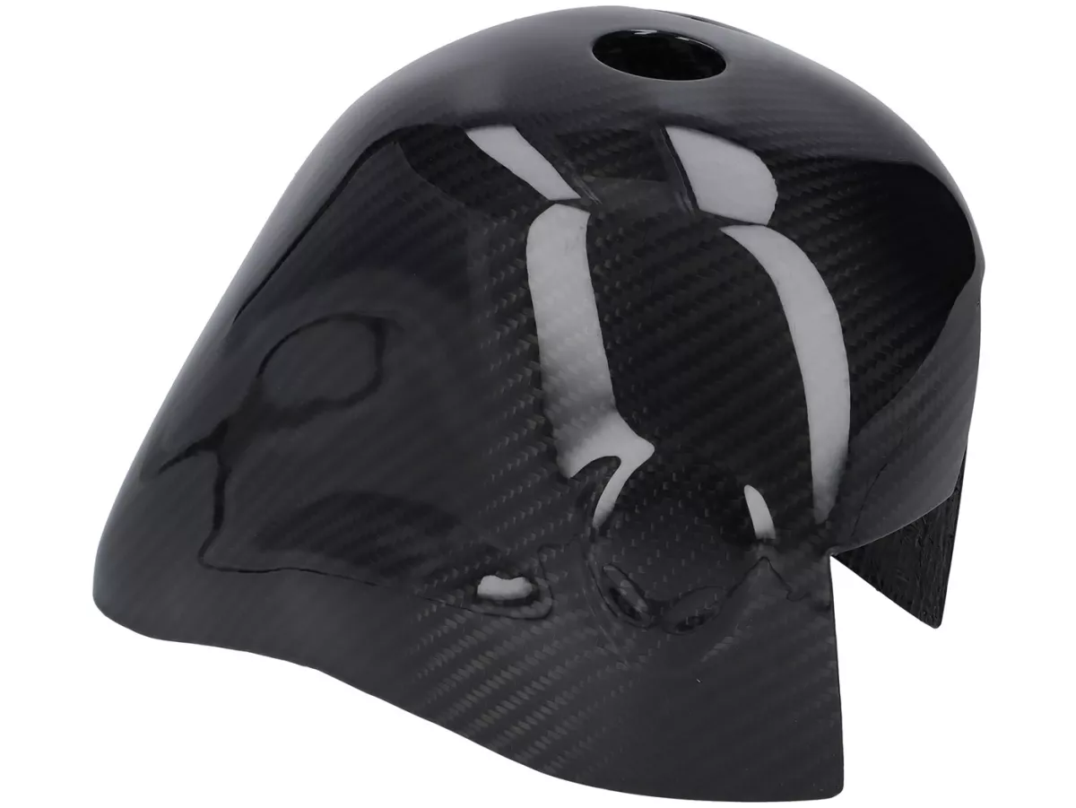 Cilinderdeksel -EGIG PERFORMANCE 205/220cc, materiaal: carbon Vespa PV125, ET3 125, PK125