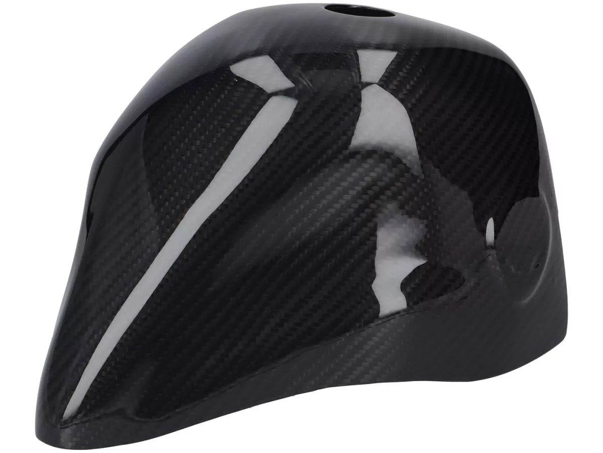 Cilinderdeksel -EGIG PERFORMANCE 205/220cc, materiaal: carbon Vespa PV125, ET3 125, PK125